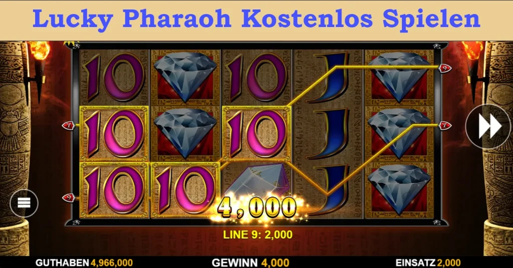 lucky pharaoh kostenlos spielen