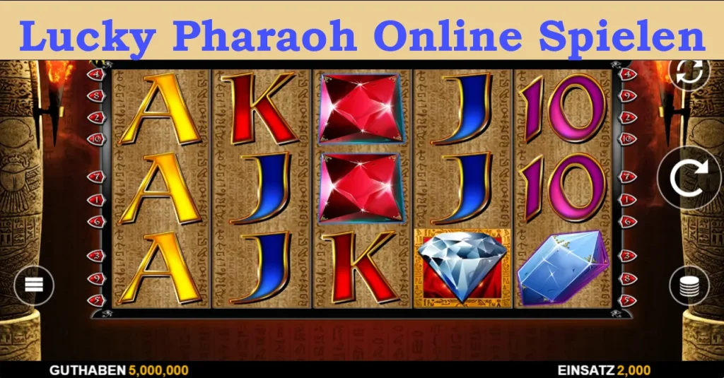 lucky pharaoh online spielen